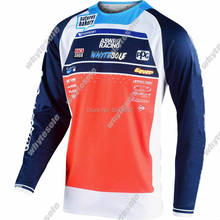 2021 moto Motocross Jersey Long Sleeve Racing enduro GP Clothes Quick Dry Bike Motobike Downhill MTB jersey 2024 - buy cheap