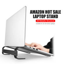 Aluminum Alloy Laptop Laptop Stand Holder Portable Notebook Support Stand For Macbook Pro Non-Slip Cooling Bracket  for 10-18 '' 2024 - buy cheap
