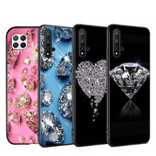 Luxury Diamond Love Silicone Soft Cover For Huawei Nova 7i 7SE 6SE 5T 5i 5Z 5 4 4E 3 3i 3E 2 2i Pro Lite Phone Case 2024 - buy cheap