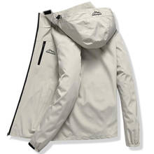 Уличные куртки, водонепроницаемая ветровка, дышащие пальто с капюшоном, мужская флисовая куртка в стиле милитари для горных видов спорта 2024 - купить недорого