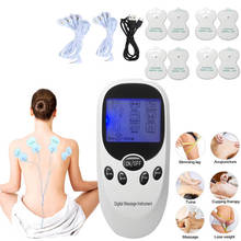 Máquina de terapia de acupuntura Tens, masajeador muscular de pulso corporal para cuello y espalda, herald eléctrico para la espalda, pie, pierna, cuidado de la salud, 8 modelos 2024 - compra barato