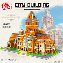 Micro Bricks Mini Blocks Architecture Friends World Famous Landscape Sets Model Building Kit Kids Toys Expert Harvard University 2024 - buy cheap