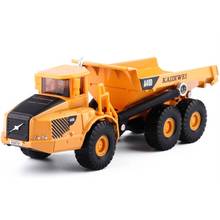 Alloy 1:87 Scale Dump Diecast Construction Vehicle Cars Lorry Toys Model  2024 - buy cheap