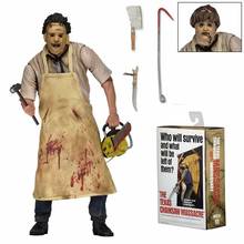 18cm NECA 40th Anniversary Ultimate Leatherface Classic Terror Movie The Texas Chainsaw Massacre Action Figure 2024 - buy cheap