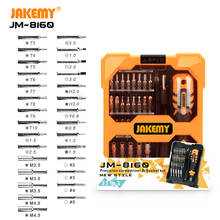 JAKEMY JM-8160 33 in 1 Multi-functional DIY hand tool precision screwdriver with socket set for cellphone laptop game pad repair 2024 - buy cheap