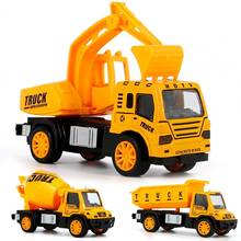 Mini Excavator Blender Dumper Tractor Truck Model Car Toys Engineering Vehicle 2024 - buy cheap