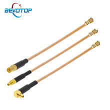 Cable flexible RG178 RF IPX/U.FL IPEX1 a MMCX, adaptador macho/hembra, antena FPV, Cable de extensión Coaxial RF, 10 unids/lote, venta al por mayor 2024 - compra barato