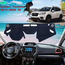 Anti-UV Dashboard Cover Protective Avoid Light Carpet Mat for Subaru Forester 2019 2020 SK Sunshade Car Accessories 2024 - buy cheap