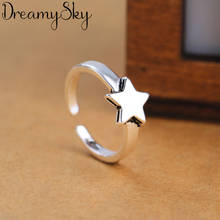 Dreamysky anel vintage com estrelas, feminino, boho, jóias, masculino, anel de junta antigo, presente de festa, moda para mulheres 2024 - compre barato