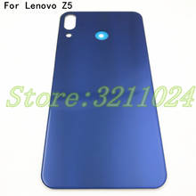 Оригинальный 6,2 дюйма для Lenovo Z5 L78011 L78012 запасная стеклянная задняя крышка батарейного отсека Корпус батареи задняя крышка + логотип 2024 - купить недорого