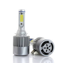 2x H15 H4 H11 LED Bulb 72W 8000LM Wireless Car Headlight Lamp Conversion Driving Light Sourcing 6000K For VW Audi BMW 2024 - buy cheap