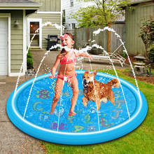 170CM Water spray mat Children lawn water spray play mat Outdoor inflatable water spray toy Children's entertainment 2024 - buy cheap