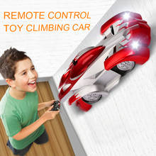 1PCs RC car Remote Control Climbing RC Car with LED Lights 360 Degree Rotating Stunt Toys Machine Wall RC CAR Boy Christmas gift 2024 - buy cheap