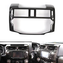 For Toyota 4RUNNER 2010+ Car Central Console GPS Navigation Panel Decoration Frame Cover Sticker Interior Car Styling Mouldings 2024 - buy cheap
