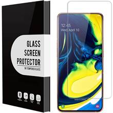 Protector de pantalla de vidrio templado para móvil, película protectora 2.5D 9H para Samsung Galaxy A90, A9 Pro 2019, 6,7 2024 - compra barato