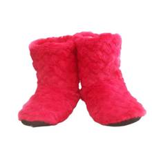 Suihyung-Calcetines de algodón peludos para mujer, medias suaves y cálidas para interiores, zapatos planos, calzado sin cordones para el hogar, Zapatillas de felpa invierno 2024 - compra barato