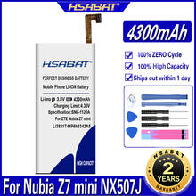 HSABAT LI3823T43P6hA54236-H 4300mah Battery Use for ZTE Blade S6 5.0" QingYang 2 G717C G718C A880 B880 Nubia Z7 mini NX507J 2024 - buy cheap