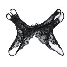 VATINE Sexy Open Crotch Panties Ladies Lace Lingerie Exotic Apparel Erotic Sex Toys for Women Sex Underwear Briefs 2024 - buy cheap