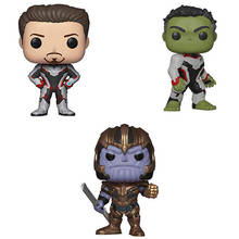 New Marvel Movie Avengers Endgame TONY STARK HULK THANOS Action Figure Collection Toys For Children Gift Original Box 2024 - buy cheap