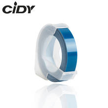 Cidy etiqueta de plástico compatível com dymo 1610 12965, 1 peça, lake, cor azul, etiqueta dymo 3d motex e101 mm * 3m 2024 - compre barato