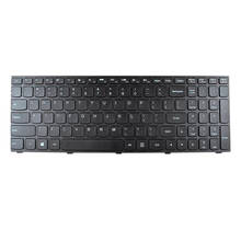 Teclado para notebook, substituição de teclado para ibm lenovo ideapad g50 com layout preto americano 2024 - compre barato