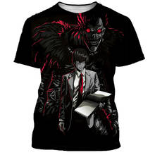 Death Note T Shirt Men/women 3D Printed T-shirts Casual Harajuku Style Tshirt Streetwear Tops 2024 - buy cheap