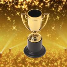 10pcs Golden Cups Trophy Sports Winner Educational Props Kids Reward Prizes Toys 2024 - buy cheap