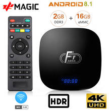 A95X F1 Android TV Box 8.1 Amlogic S905W Quad core 2GB DDR3 16GB eMMC 2.4G 4K tv box wifi PK mi box X96 Max android BOX TV 2024 - buy cheap