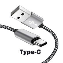 USB Type C 3.1 Nylon Charging USB Charger Charge for Xiaomi mi A2 A1 MI 8 for Elephone U / U Pro Z1 / BQ Aquaris X / X Pro 2024 - buy cheap