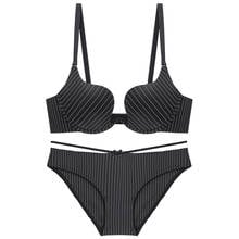 Conjunto feminino de renda, conjunto de sutiã e calcinha, lingerie sexy e sensual 2024 - compre barato