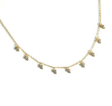 Новое летнее сексуальное ожерелье, крошечное Очаровательное ожерелье с кулоном в виде капли из фианита для женщин, высококачественное свадебное обручальное ювелирное изделие, подарки для любимых 2024 - купить недорого