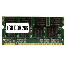 Memória ram SO-DIMM 1 pc para laptop, alta qualidade e durável, 2100 mhz 1gb, 266 pinos para notebook e computador 2024 - compre barato