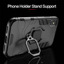 Funda 4 en 1 a prueba de golpes para iPhone, 6, 6S, 7, 8 Plus, XS, X, 5, 5S, Se, XS, Max, XR, soporte magnético para dedos 2024 - compra barato