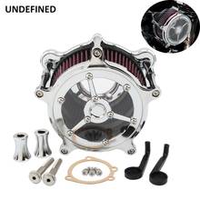 Clear Air Filter Motorcycle Intake Air Cleaner for Harley Twin Cam EVO Dyna FXR Softail 1993-2015 Touring Road King Street Glide 2024 - buy cheap