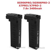 Запасные части для дрона SG906 Pro/SG906 pro 2/SG906 pro-2/X7PRO/X7PRO-2/X193 GPS RC аккумулятор 7,6 В 3400 мАч Lipo аккумуляторы аксессуары 2024 - купить недорого