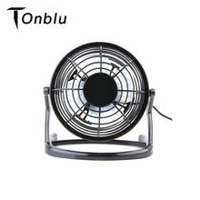 Portable USB Mini Fans Small Desk 4 Blades Cooler Cooling Fan DC 5V Operation Super Mute Silent PC Laptop Notebook 2024 - buy cheap