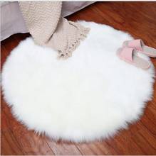 20 Soft Artificial Sheepskin Rug Chair Cover Bedroom Mat Artificial Wool Warm Hairy Carpet Seat Wool Warm Textil Fur Area Rugs 2024 - buy cheap