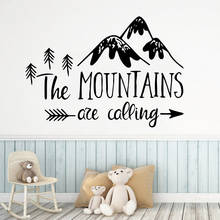 Carved Mountain Wallpaper Home Decoration Wall Sticker Nursery Kids Room Wall Decor Mural Poster 2024 - buy cheap