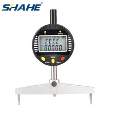 SHAHE High accuracy digital radius gauge digital multi-indicators radius indicator with 5 changeable measuring jaw 2024 - buy cheap