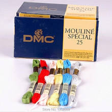 Выберите любой цвет или полный набор, в общей сложности 447 штук DMC флосс с фотоэлементами 2024 - купить недорого