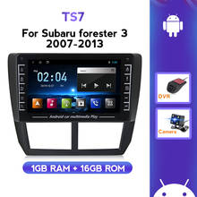 Reproductor de vídeo Multimedia para coche Forester Subaru Impreza 2007-2012 2013, navegación GPS, Android, mapa IPS, 1080p, Wifi, DVR, 2Din, sin DVD 2024 - compra barato