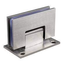 90 Degree Shower Door Stainless Steel Hinge Clamp Wall Bracket for 8-12mm Glass 2024 - buy cheap