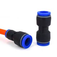 Straight Pneumatic Fitting 4mm 6mm 8mm 10mm 12mm 14 16mm OD Air Gas Tube Hose One Touch Push Into Plastic Quick Connector PU PG 2024 - buy cheap