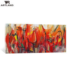 YYR-ARTLAND Modern abstract Handmade oil painting on canvas wall art picture for living room bedroom home decoration no framed 2024 - buy cheap