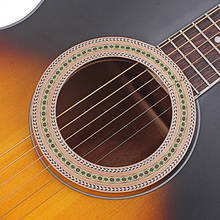 Гитара саундхол Инкрустация Стикер Розетка для акустической гитары DIY замены 2024 - купить недорого