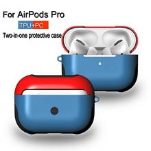 Earphone Case For Apple Airpods Pro Case Two-in-one Cover For Apple Air Pods Pro 3 Headphone Earpods Earbuds Hook Charging Box 2024 - buy cheap