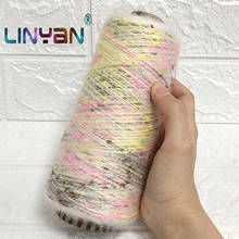 500g 17% Wool 5% Mohair Yarn For Knitting Rainbow color Knot Hand knitting Soft Crochet threads Poly yarn Handbag Doll yarn ZL59 2024 - buy cheap