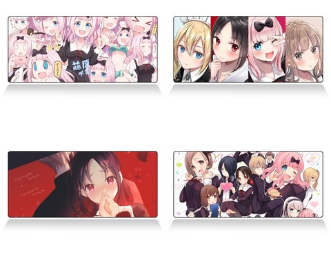 Buy 1pcs Anime Kaguya Sama Love Is War Cartoon Fujiwara Chika Printed Mousepad Play Game Mat Keyboard Pad Cosplay Prop For Girl Boy In The Online Store Miaowu Store At A Price Of