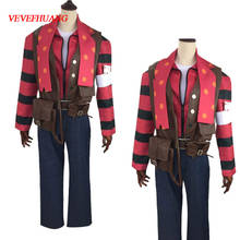 VEVEFHUANG Game Identity V Cosplay Costumes Smiley Face Joker Prisoner Cosplay Costume Halloween Carnival Party Costume 2024 - buy cheap