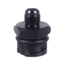 Tampão de óleo preto da tampa da válvula do boleto com-8 um encaixe para lsx7 ls1/ls6/ls2/ls3 2024 - compre barato